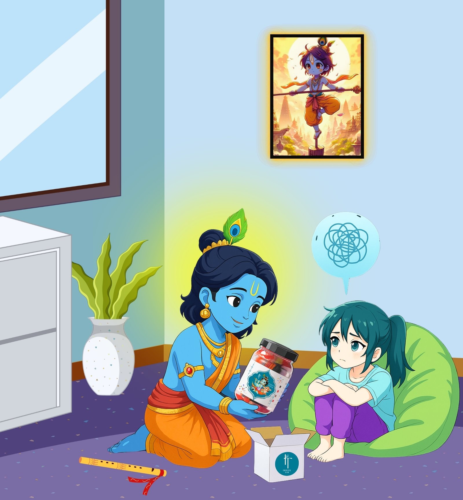 Krishna Tatva Jar by Inner Tatva